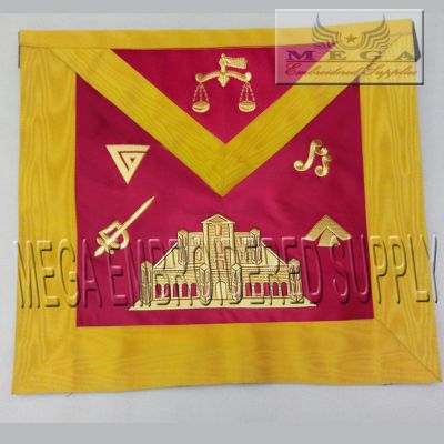 Masonic 16 degree regalia apron